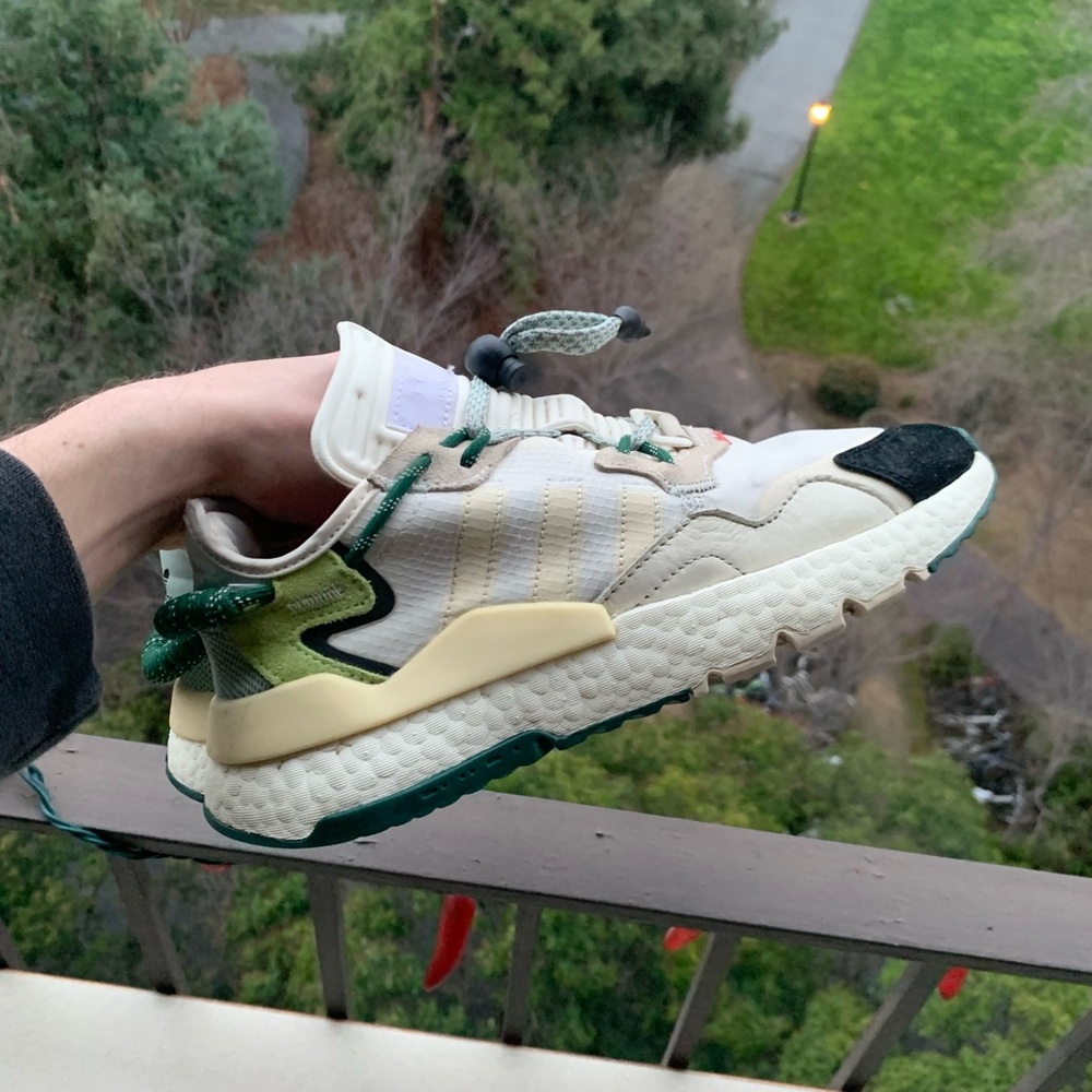 Adidas Nite Jogger Beyonce Ivy Park Off White Mens size 6.5 Shoes